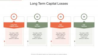 Long Term Capital Losses In Powerpoint And Google Slides Cpb