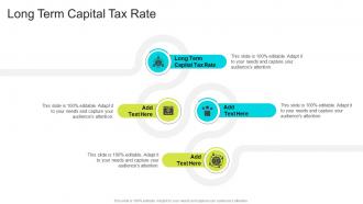 Long term capital tax rate in powerpoint and google slides cpb