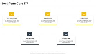 Long Term Care ETF In Powerpoint And Google Slides Cpb