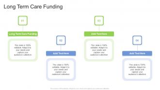 Long Term Care Funding In Powerpoint And Google Slides Cpb