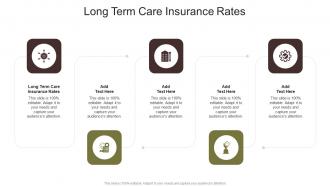 Long Term Care Insurance Rates In Powerpoint And Google Slides Cpb