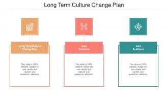 Long Term Culture Change Plan In Powerpoint And Google Slides Cpb