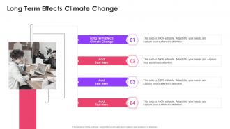 Long Term Effects Climate Change In Powerpoint And Google Slides Cpb