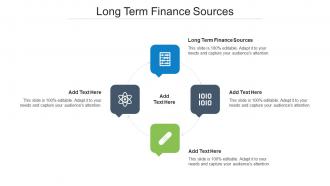 Long Term Finance Sources Ppt Powerpoint Presentation Inspiration File Formats Cpb