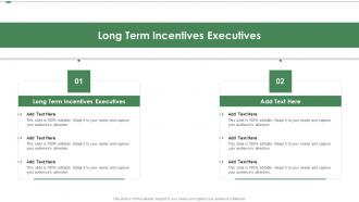 Long Term Incentives Executives In Powerpoint And Google Slides Cpb
