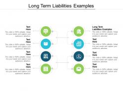 Long term liabilities examples ppt powerpoint presentation pictures gallery cpb