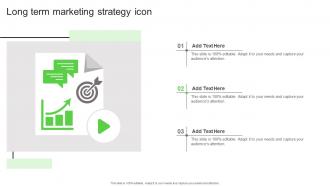 Long Term Marketing Strategy Icon