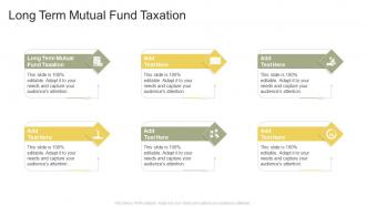 Long Term Mutual Fund Taxation In Powerpoint And Google Slides Cpb