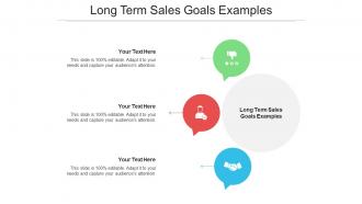 Long Term Sales Goals Examples Ppt Powerpoint Presentation Tutorials Cpb