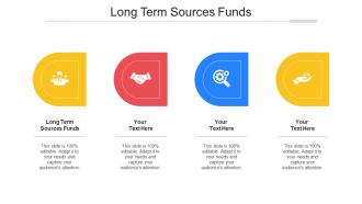 Long Term Sources Funds Ppt Powerpoint Presentation Visual Aids Backgrounds Cpb