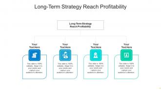 Long term strategy reach profitability ppt powerpoint presentation summary cpb