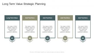 Long Term Value Strategic Planning In Powerpoint And Google Slides Cpb