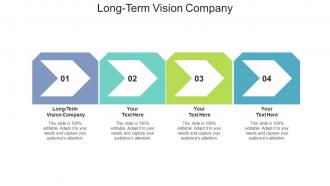Long term vision company ppt powerpoint presentation example file cpb