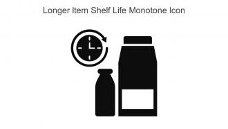 Longer Item Shelf Life Monotone Icon In Powerpoint Pptx Png And Editable Eps Format