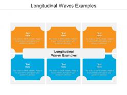 Longitudinal waves examples ppt powerpoint presentation slides cpb