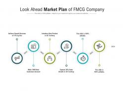 Look ahead market plan of fmcg company