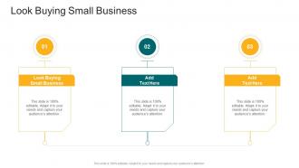 Look Buying Small Business In Powerpoint And Google Slides Cpb