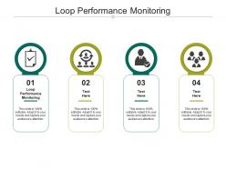 Loop performance monitoring ppt powerpoint presentation outline brochure cpb