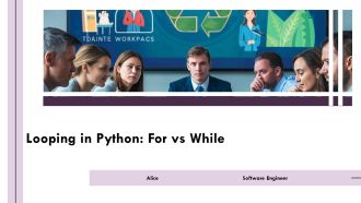 Looping In Python For Vs While PPT Presentation AT