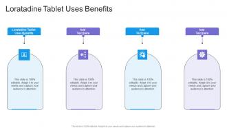 Loratadine Tablet Uses Benefits In Powerpoint And Google Slides Cpb