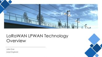 Lorawan LPWAN Technology Overview PPT Example AT