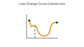 Loss Change Curve Colored Icon In Powerpoint Pptx Png And Editable Eps Format