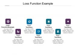 Loss function example ppt powerpoint presentation gallery guide cpb