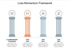 Loss momentum framework ppt powerpoint presentation portfolio show cpb