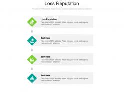 Loss reputation ppt powerpoint presentation layouts grid cpb