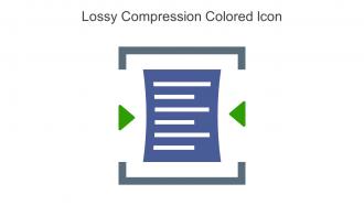Lossy Compression Colored Icon In Powerpoint Pptx Png And Editable Eps Format