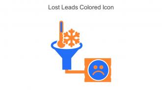 Lost Leads Colored Icon In Powerpoint Pptx Png And Editable Eps Format