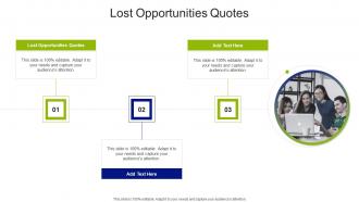 Lost Opportunities Quotes In Powerpoint And Google Slides Cpb