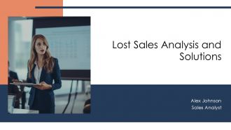 Lost Sales Analysis And Solutions PPT Mockup AT
