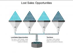 Lost sales opportunities ppt powerpoint presentation gallery vector cpb