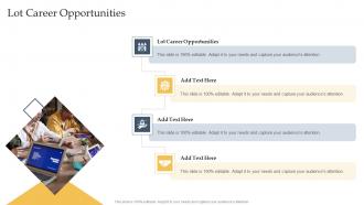 Lot Career Opportunities In Powerpoint And Google Slides Cpb