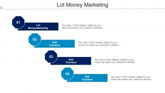Lot Money Marketing Ppt Powerpoint Presentation Ideas Slide Cpb