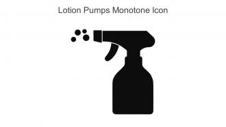 Lotion Pumps Monotone Icon In Powerpoint Pptx Png And Editable Eps Format