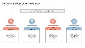Lottery Annuity Payment Schedule In Powerpoint And Google Slides Cpb