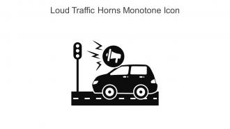 Loud Traffic Horns Monotone Icon In Powerpoint Pptx Png And Editable Eps Format