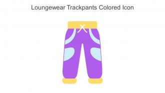 Loungewear Trackpants Colored Icon In Powerpoint Pptx Png And Editable Eps Format