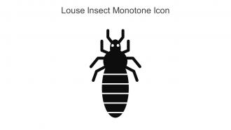 Louse Insect Monotone Icon In Powerpoint Pptx Png And Editable Eps Format