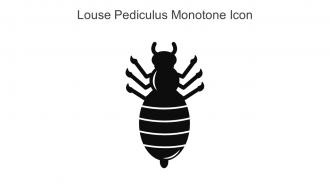 Louse Pediculus Monotone Icon In Powerpoint Pptx Png And Editable Eps Format