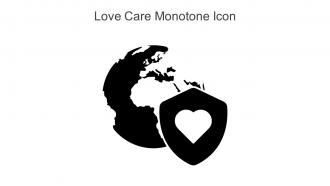 Love Care Monotone Icon In Powerpoint Pptx Png And Editable Eps Format