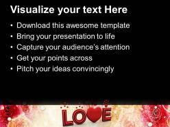 Love is in the air wedding powerpoint templates ppt themes and graphics 0213