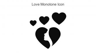 Love Monotone Icon In Powerpoint Pptx Png And Editable Eps Format