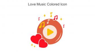 Love Music Colored Icon In Powerpoint Pptx Png And Editable Eps Format