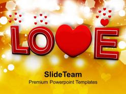 Love valentines background powerpoint templates ppt themes and graphics 0213