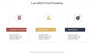 Low ARCH Foot Problems In Powerpoint And Google Slides Cpb