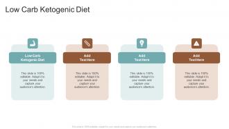 Low Carb Ketogenic Diet In Powerpoint And Google Slides Cpb