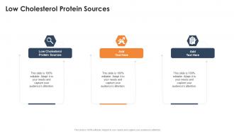 Low Cholesterol Protein Sources In Powerpoint And Google Slides Cpb